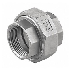 UNION DOBLE S-150 NPT AISI 316