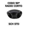 Codo 90° Radio Corto SCH STD